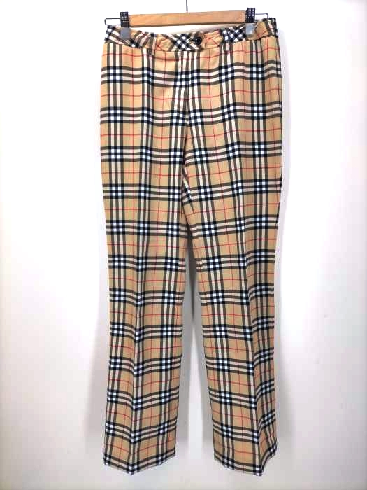 BURBERRYS BLUE LABEL(バーバリーズブルーレーベル) ノバチェック スラックス パンツ レディース  36