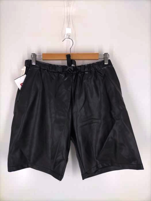 USED古着(ユーズドフルギ) {{roop tokyo}}22SS by Hayato Fake Leather Webbing Shorts エコレザー メンズ 表記無