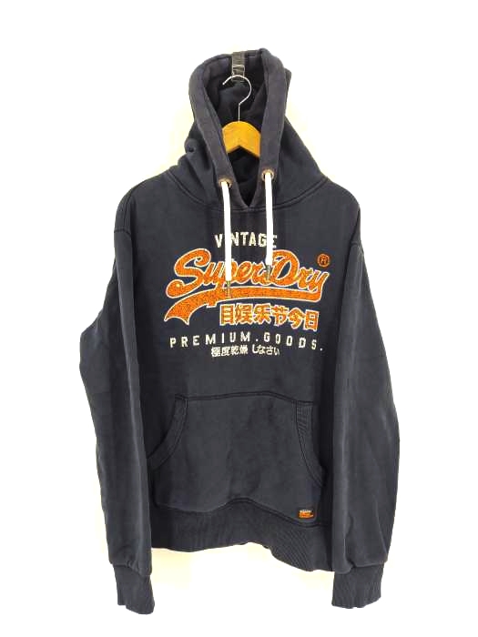 スーパードライ SUPERDRY PREMIUM.GOODS. プルオーバーパーカー メンズ import：L