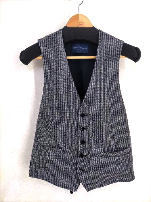 TOMORROWLAND(トゥモローランド) 19AW ツイード切替ジレ メンズ JPN：S