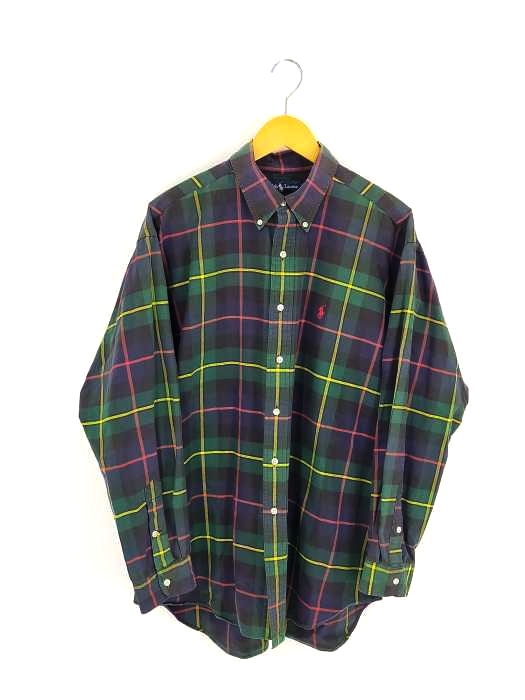 Polo by RALPH LAUREN(ポロバイラルフローレン) BLAKE オーバーサイズ チェック柄シャツ メンズ JPN：XL