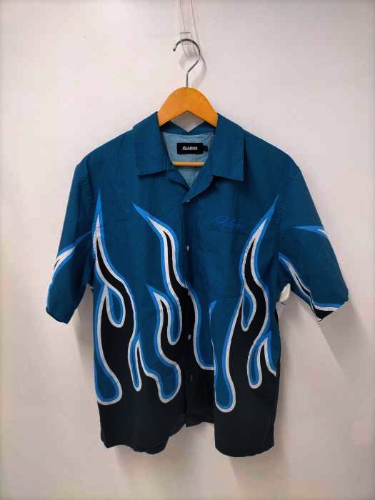 エクストララージ X-LARGE FLAME S/S SHIRT メンズ JPN：L