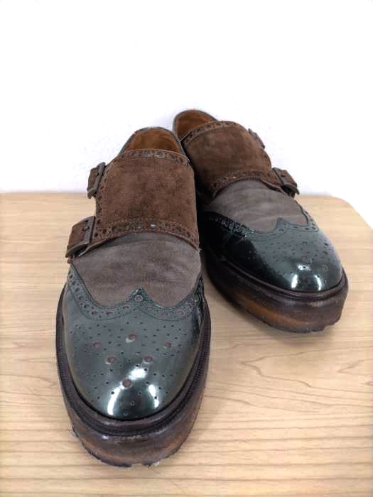 ETRO(エトロ) ウイングチップ クレープソール シューズ メンズ  無