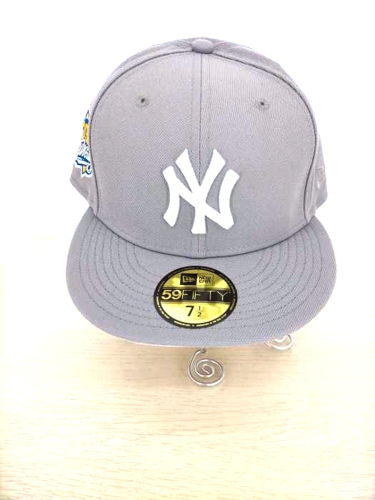NEWERA(ニューエラ) 59FIFTY NY刺繍 ツバ裏ピンク 6パネルキャップ メンズ 7 1/2