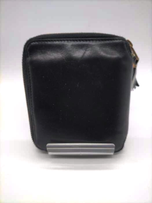 コムデギャルソン COMME des GARCONS ラウンドジップ二つ折り財布 メンズ 表記無