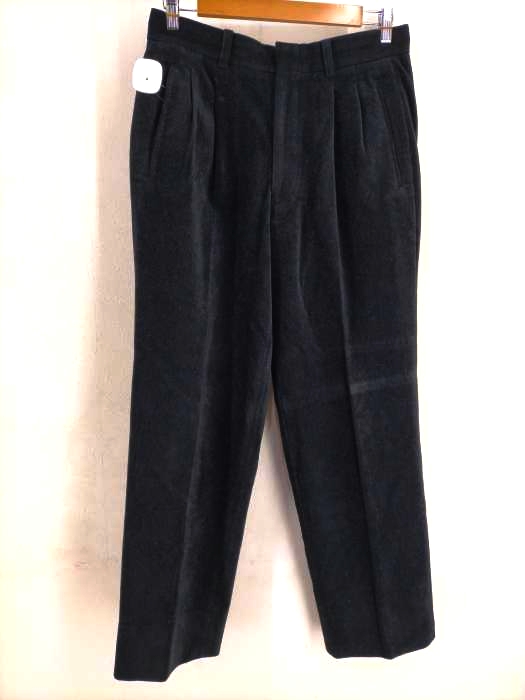 ユーズドフルギ USED古着 パイル地2タックスラックス メンズ  82cm