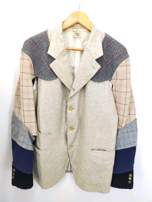 コムデギャルソンオムプリュス COMME des GARCONS HOMME PLUS 平和の鎧 再構築 甲冑ジャケット メンズ JPN：1