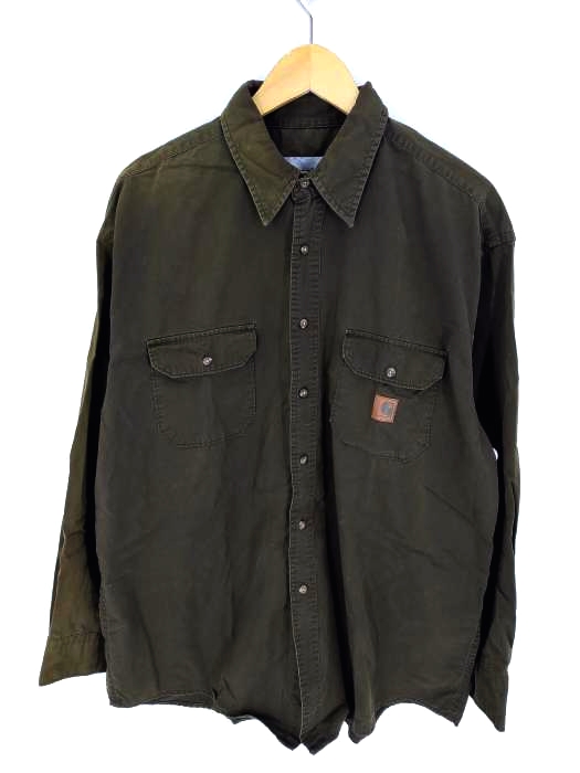 カーハート Carhartt ビッグシルエット ワークシャツ メンズ JPN：M