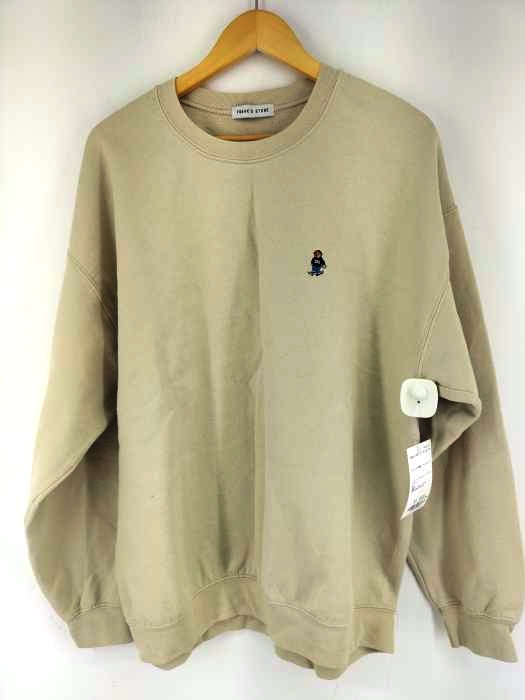 フリークスストア FREAKS STORE スモールベアー刺繍クルーネックスウェット メンズ  XL