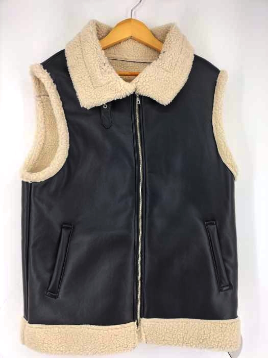 ユーズドフルギ USED古着 LEATHER BOA BEST メンズ  表記無