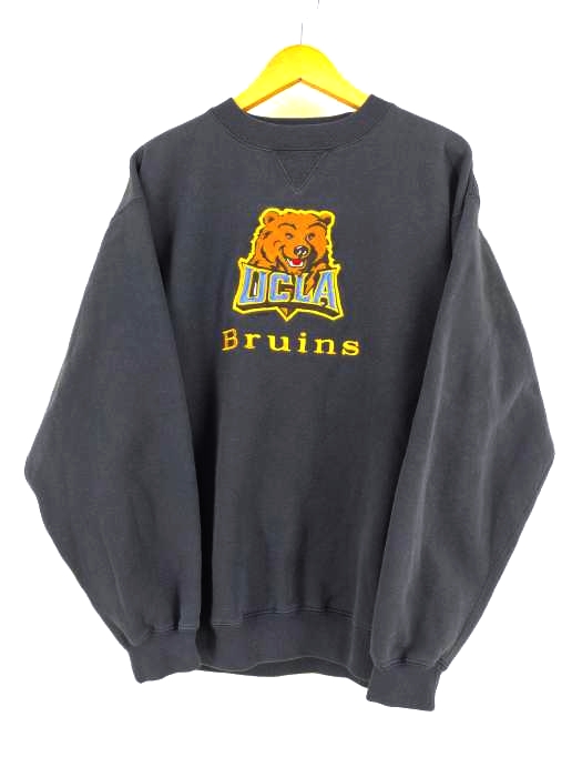 ユーズドフルギ USED古着 CADRE UCLA Bruins 刺繍スウェット メンズ JPN：M