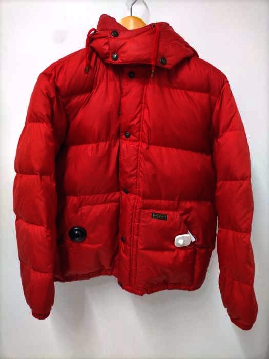 ポロバイラルフローレン Polo by RALPH LAUREN 90-00s MADE IN BANGLADESH ダウンジャケットフーディー メンズ JPN:L