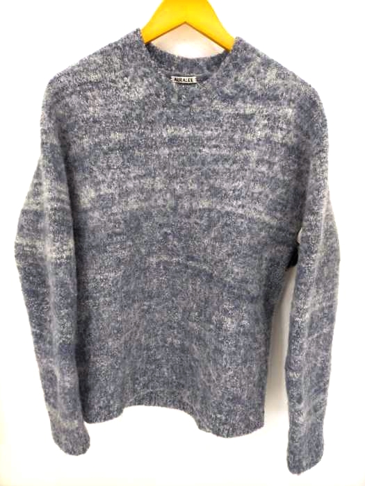 オーラリー AURALEE 20AW WOOL ALPACA FELT KNIT KNIT  メンズ  4