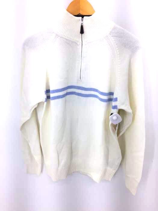 TOMMY HILFIGER(トミーヒルフィガー) ハーフジップニット レディース  S/P