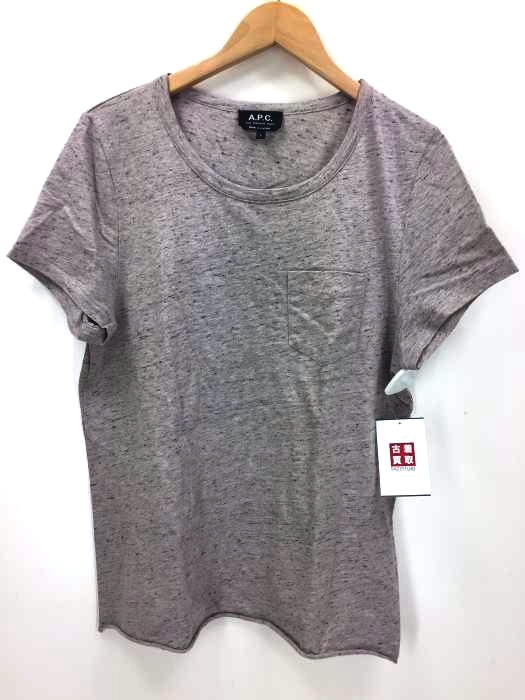 APC(アーペーセー) 胸ポケット付 クルーネックTシャツ メンズ JPN：L