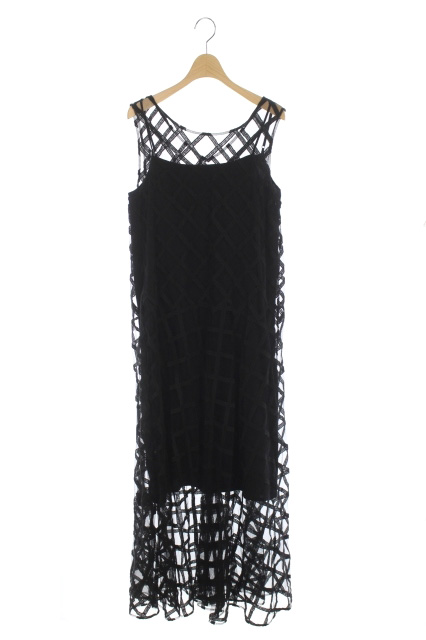 Grace Class(グレースクラス) 19SS チュールメッシュマキシワンピース  