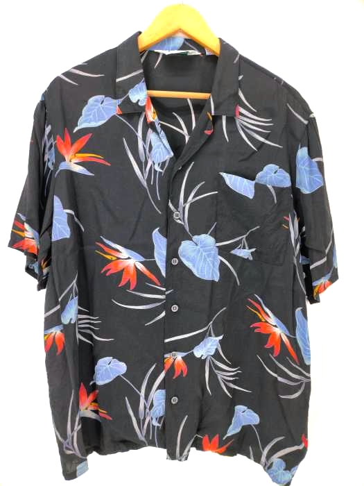 USED古着(ユーズドフルギ) ISLAND IMAGE アロハシャツ メンズ import：XL