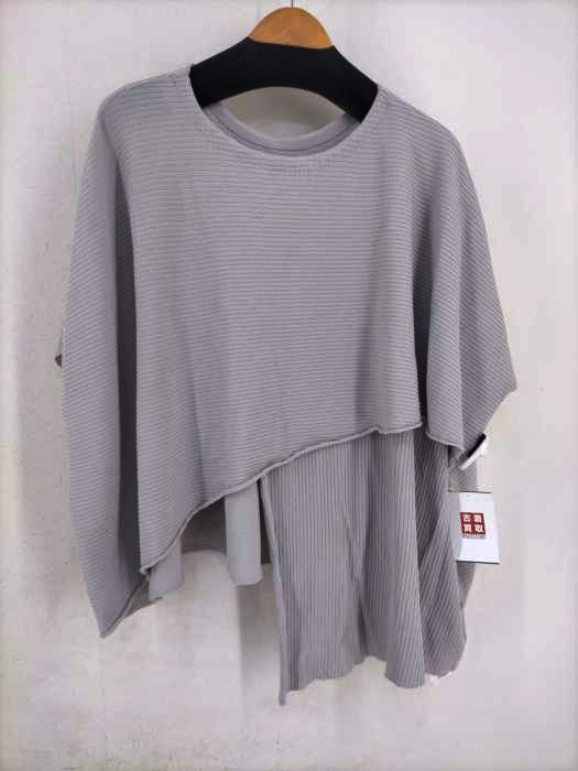 OSMOSIS(オズモーシス) 2WAYアシンメトリーニットプルオーバー レディース ONE SIZE