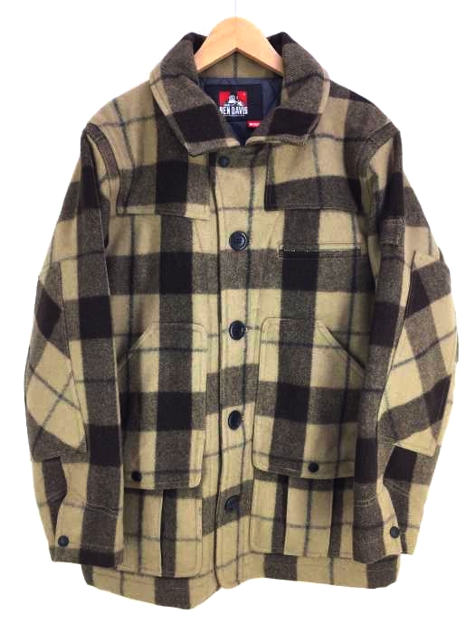 BEN DAVIS(ベンデイビス) チェック柄ウールジャケット メンズ JPN：M