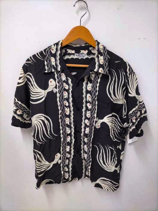 SUN SURF(サンサーフ) GOLD FISH アロハシャツ メンズ JPN:L