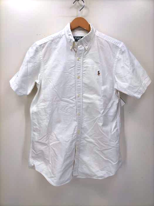 Polo by RALPH LAUREN(ポロバイラルフローレン) 80S ポニー刺繍 S/S オックスフォードシャツ メンズ  170