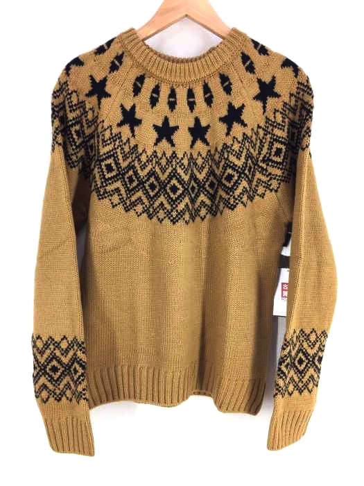 アズールバイマウジー AZUL by moussy FAIR ISLE STAR KNIT メンズ  M