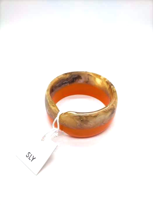 SLY(スライ) BI COLOR ARROW BANGLE レディース  FREE