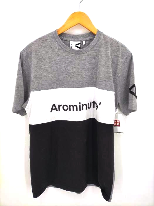 Arcminute(アークミニット) フロントロゴデザイン クルーネック S/S Tee メンズ  L