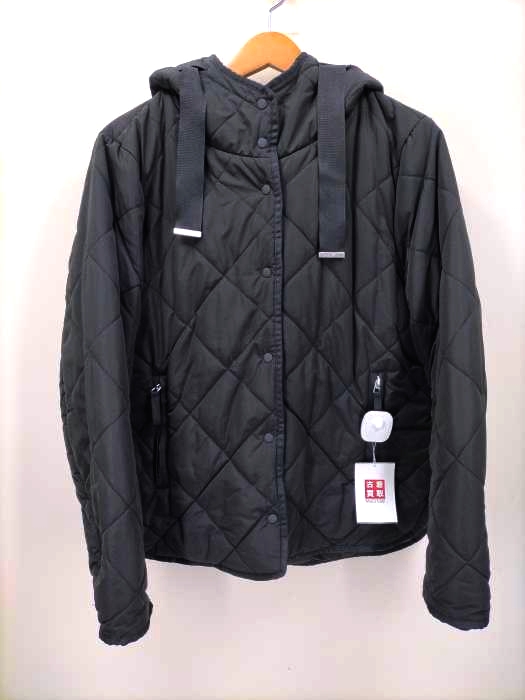 ザラ ZARA フーデッドキルティングジャケット レディース JPN：M