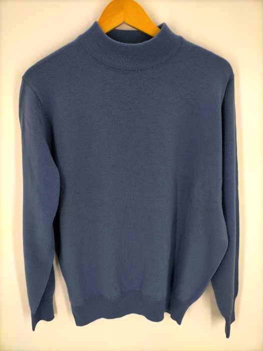 JOHN SMEDLEY(ジョンスメドレー) モックネックニット イングランド製 メンズ JPN：M