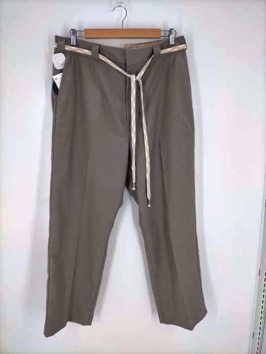 YSTRDYs TMRRW(イエスタデイズトゥモロー) PRAIRIE SLACKS POLY TWILL メンズ FR：36-38