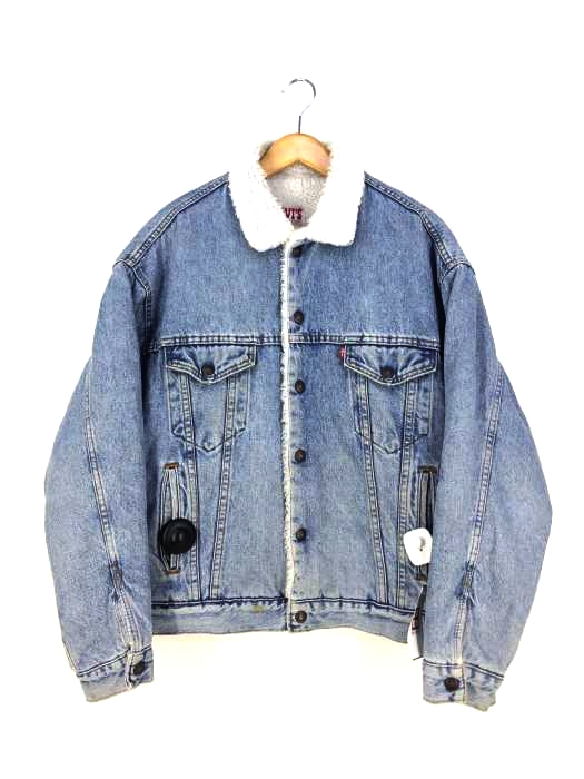 Levis(リーバイス) 90s USA製 70609 裏ボア デニム トラッカージャケット メンズ import：L