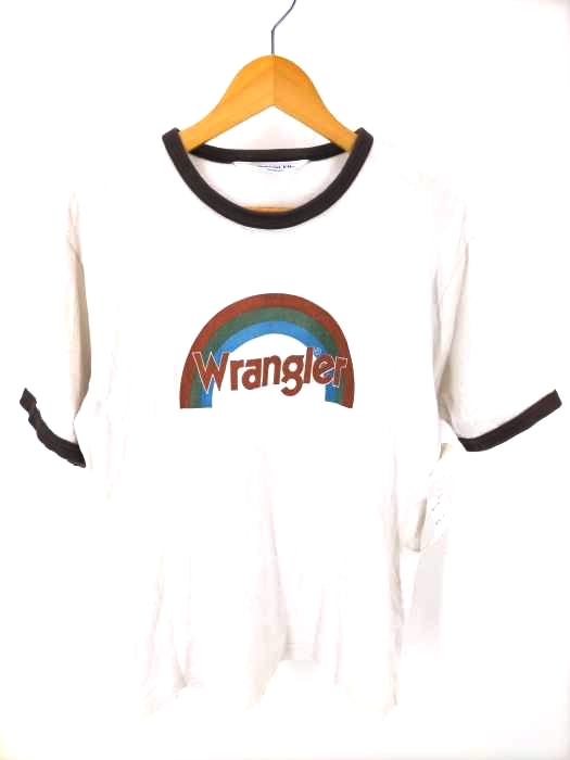 Wrangler(ラングラー) USA製 三角タグ レインボープリント リンガーシャツ メンズ import：M