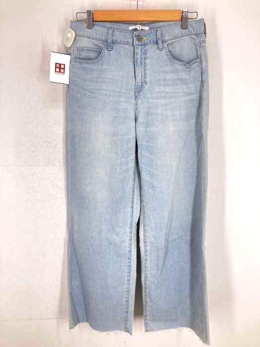 ニジュウサンク 23区 SLOW カットオフデニムワイドパンツ レディース  40