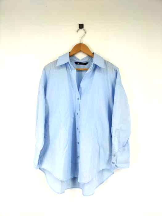 ザラ ZARA スキッパーボタンゆるシャツ レディース  USA XS
