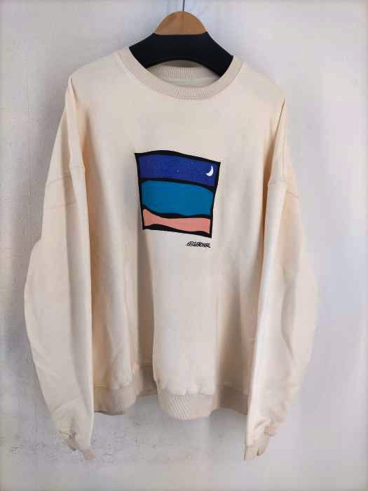 シックスエイトアンドブラザーズ 68＆BROTHERS プリントクルーネックスウェット メンズ JPN：XL