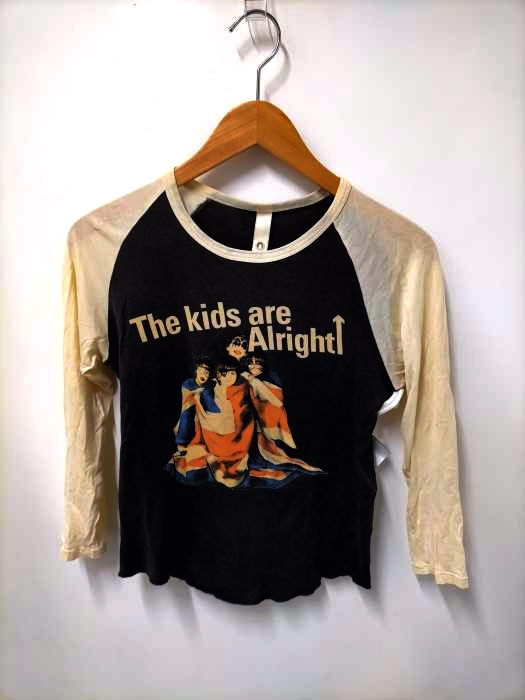 ビューティフルピープル beautiful people THE KIDS ARE ALRIGHT ラグランカットソー レディース  130