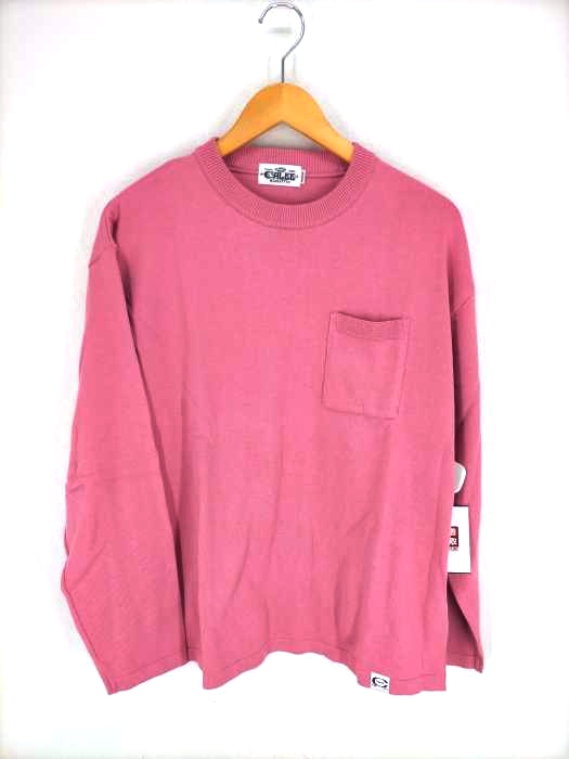 キャリー CALEE ポケットコットンニット メンズ JPN：M