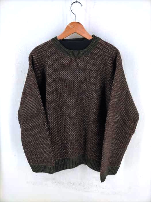 エディーバウアー Eddie Bauer ウールクルーネックニット メンズ JPN：S