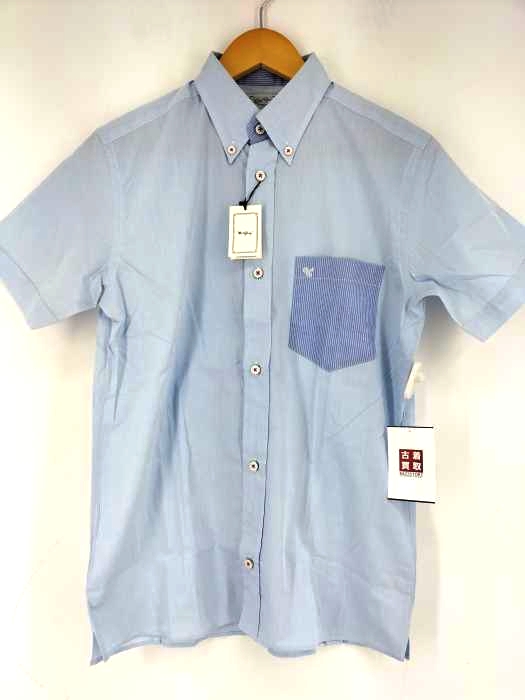 オアグローリー OR GLORY 2Tone Semi Crelic 半袖クレリックシャツ メンズ JPN：L