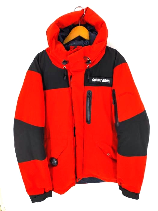 ショット Schott 2TONE DOWN PARKA ツートーンダウンパーカー  メンズ JPN：XL