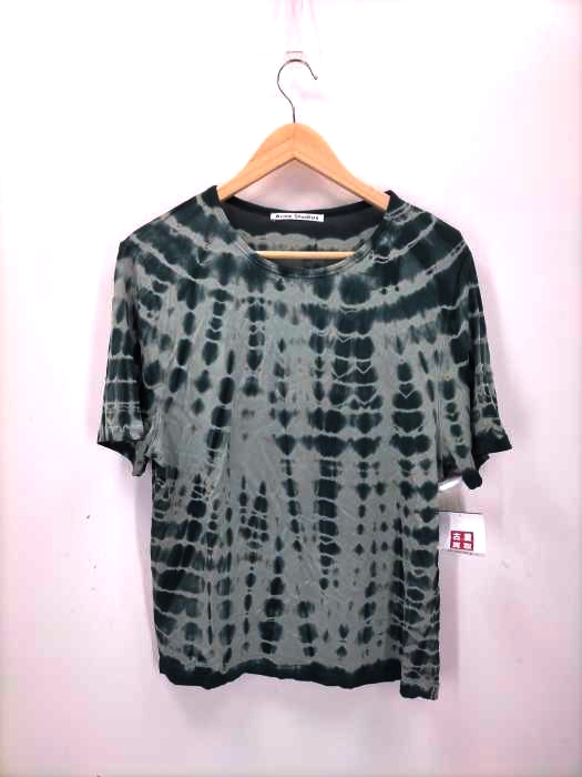 アクネストゥディオズ ACNE STUDIOS TIA TIED タイダイ染め レーヨンカットソー レディース JPN：S
