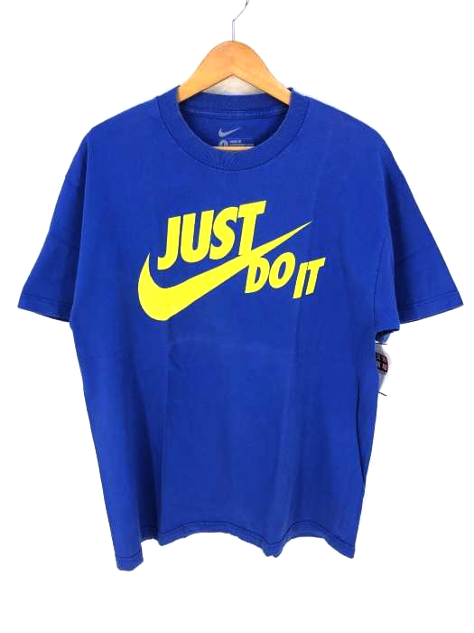 NIKE(ナイキ) 青色 Tシャツ メンズ  L