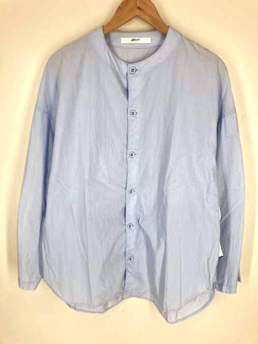 .efiLevol(エフィレボル) Crewneck Shirt クルーネック ノーカラー シャツ メンズ FREE FREE