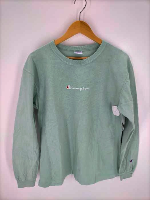 Champion(チャンピオン) reverse weave スクリプトロゴ ロングスリーブTシャツ メンズ JPN：M