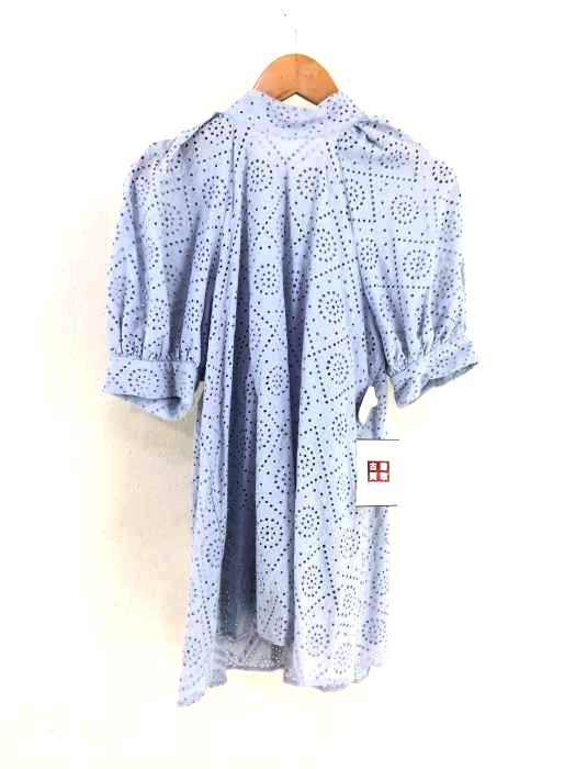 CELFORD(セルフォード) 21SS バックリボンコットンエンブブラウス レディース JPN：36