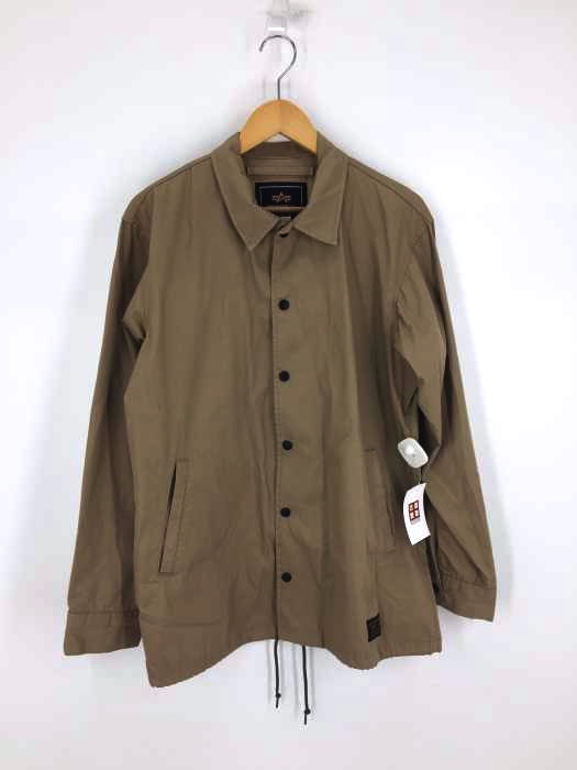 ALPHA INDUSTRIES(アルファインダストリーズ) コットンコーチジャケット メンズ JPN：L