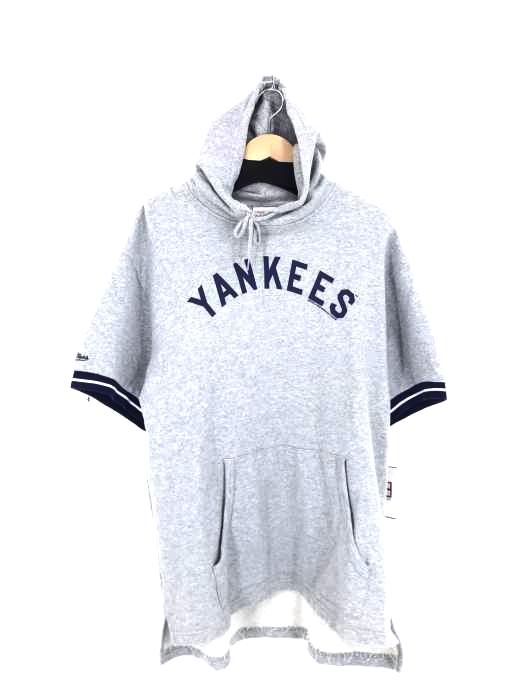 mitchell&ness(ミッチェルアンドネス) YANKEES フーディー プルオーバーパーカー メンズ JPN：L