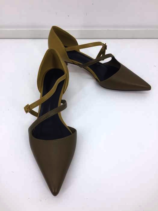 CHARLES & KEITH(チャールズキース) ツートーンアシメトリックストラップ ドルセイパンプス / Two-Tone Asymmetric Strap D'Orsay Pumps レディース EUR：35
