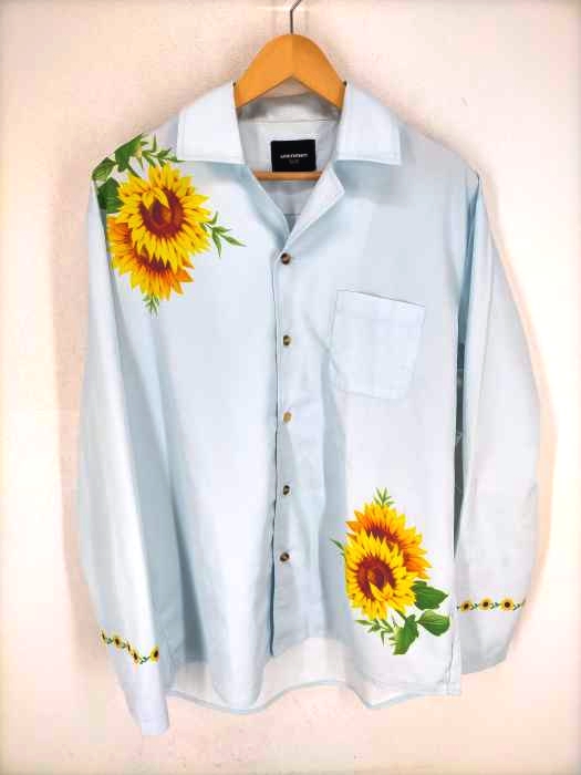 UNKNOWN(アンノウン) SUNFLOWER COTTON BOWLING SHIRT メンズ JPN：L